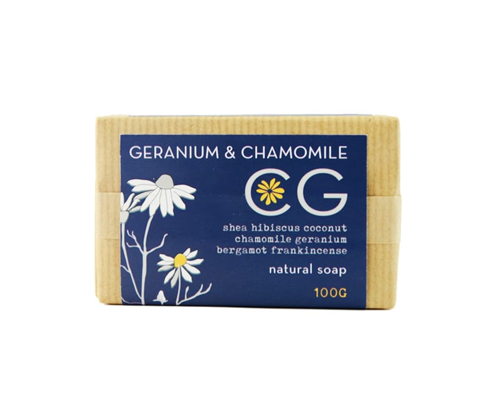 Bath Soap Geranium & Chamomile