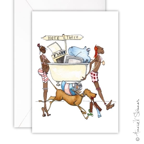 Greeting Card/Moving House