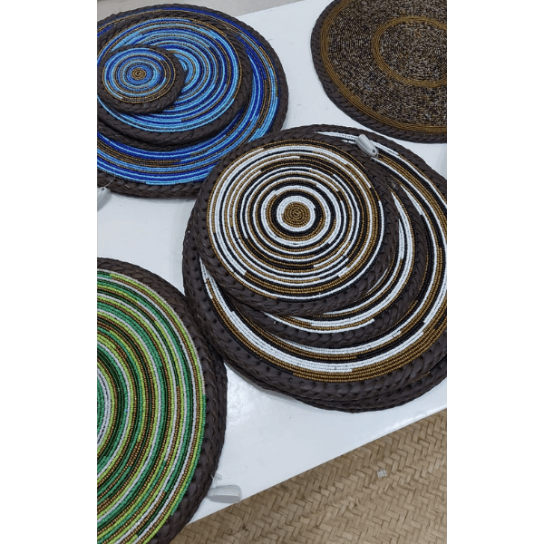 Beaded Mat