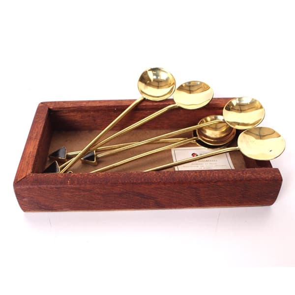 Brass Teaspoons