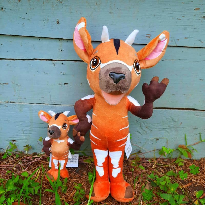 Benji the brave bongo plush toy
