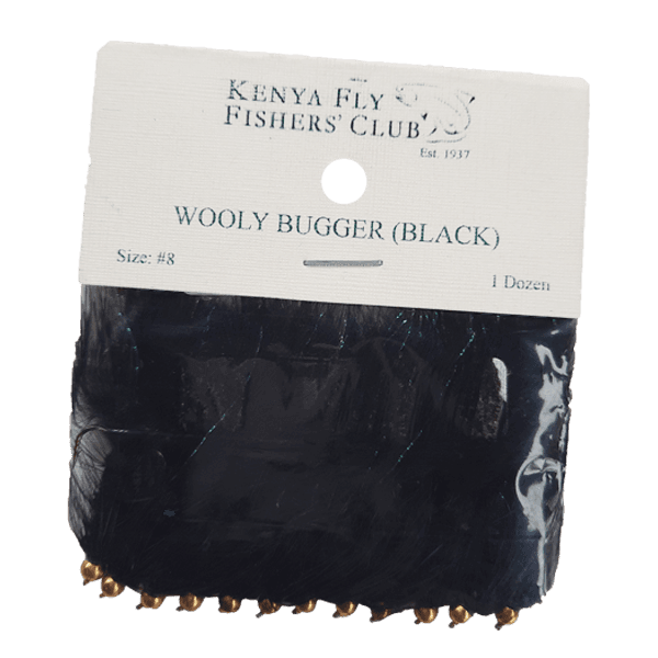 Fishing Flies - Woolly Bugger Black