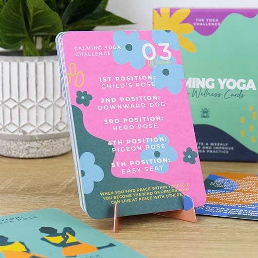 Weekly Wellness Cards Yoga GR820020