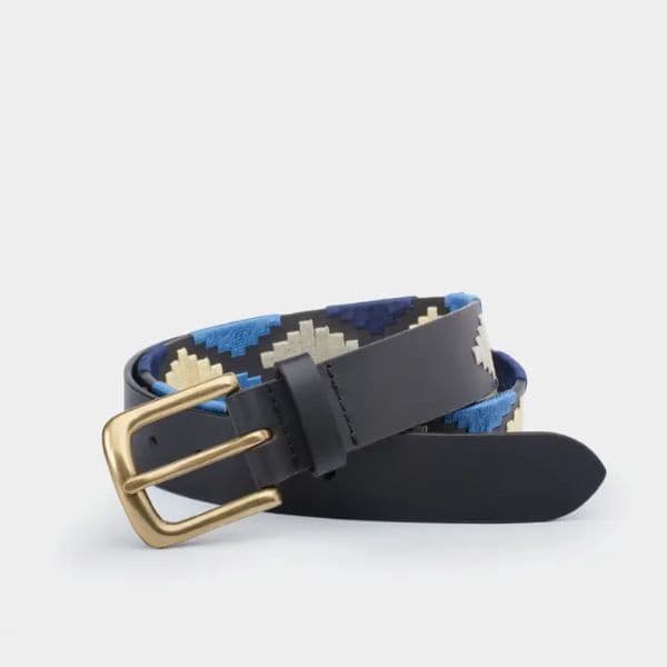 Polo Belt - 30031 Navy/Blue/Cream