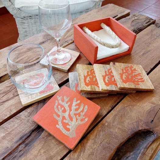 Coaster-Set Nature