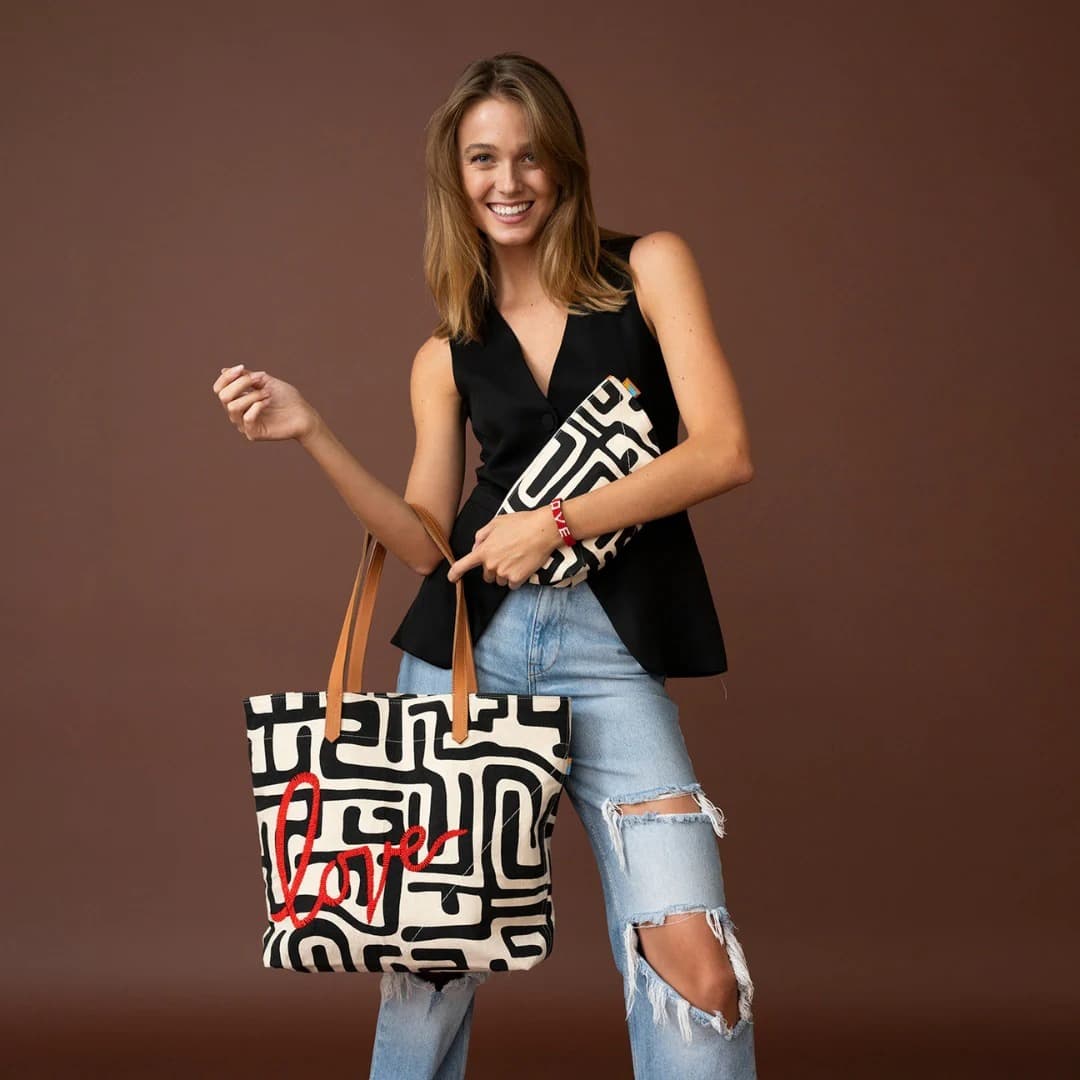 Go Tote Bag - Beaded