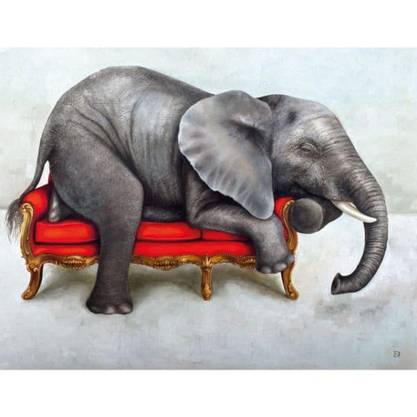 Wildlife at Leisure A4 Signed Print