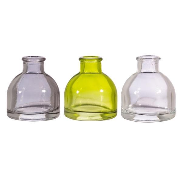 Grey & Green Mini Bud Vases - Set of 3GLEE120