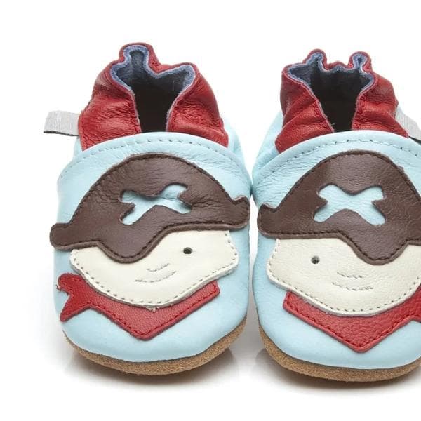 Soft Leather Baby Shoes Pirate