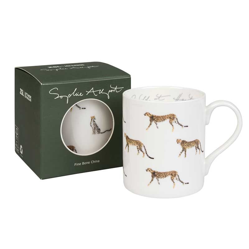 Large Mug ZSL Cheetah - Image 2
