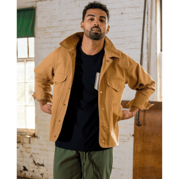 Men's canvas jacket - Airforce Blue