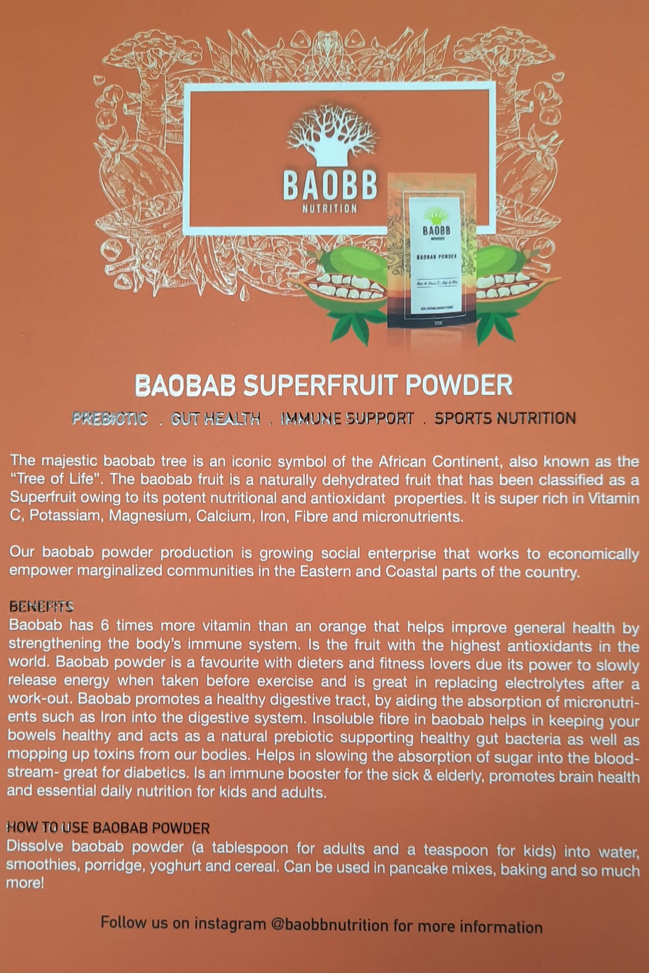 SD Baobab Powder - Image 2