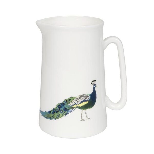 Jug Medium-Peacocks