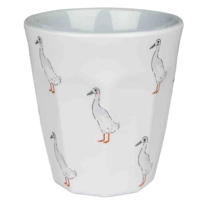 Childrens Melamine Beaker - Runner Duck
