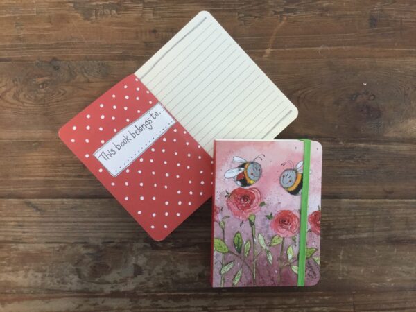 Bees And Roses Small Chunky Noteb