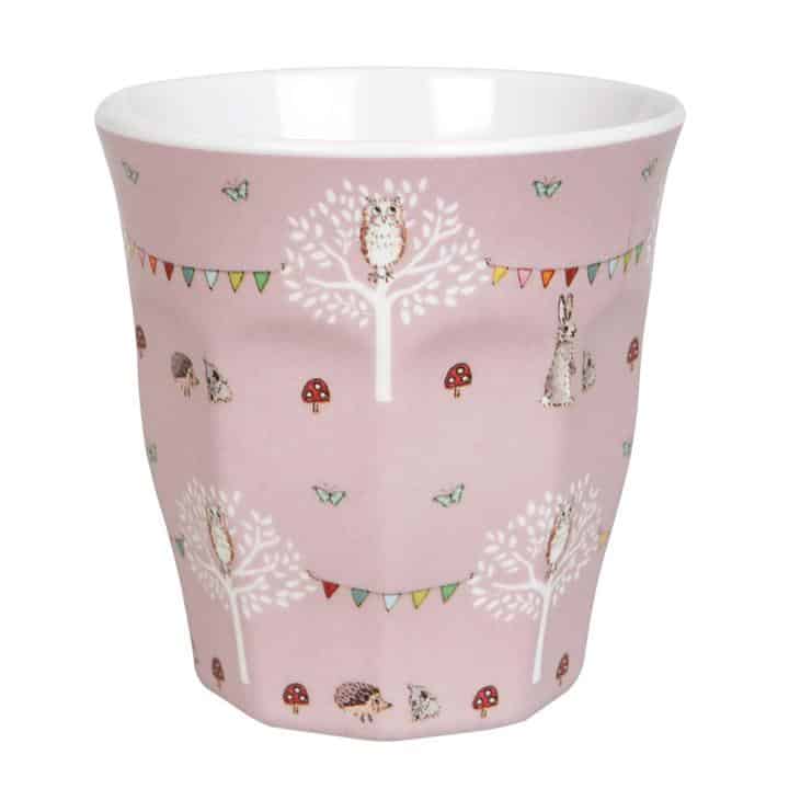 Childrens Melamine Beaker - Woodland Party