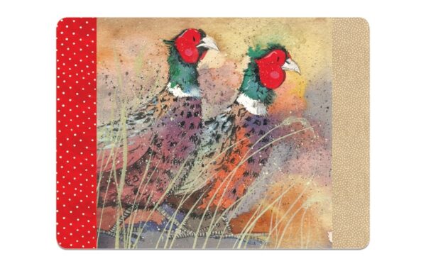 Pleasant Pheasants Placemat