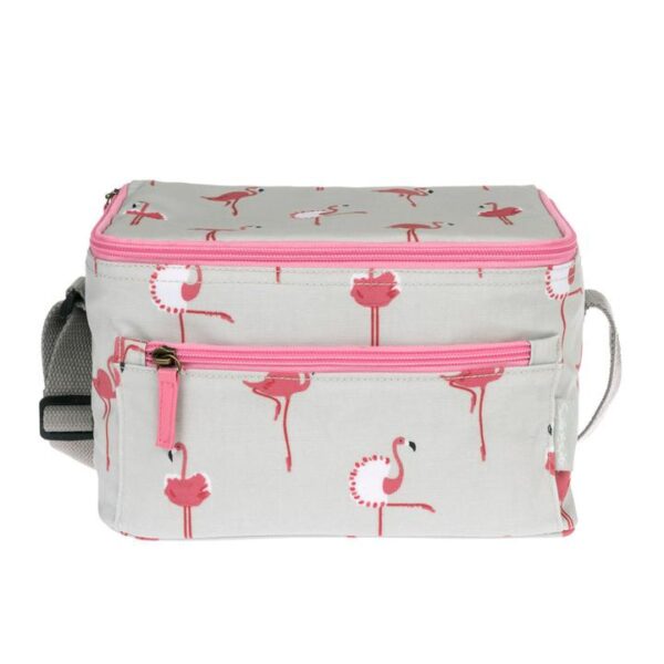 Oilcloth Lunch Bag - Flamingo