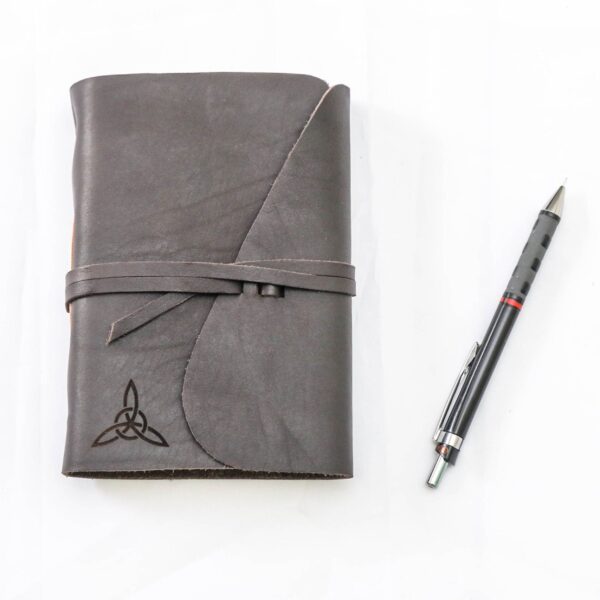 Compact Handmade Leather Journal