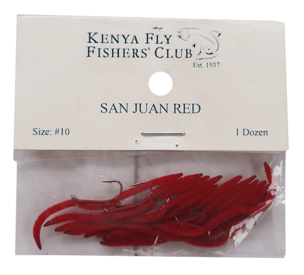 Fishing Flies - San Juan Red