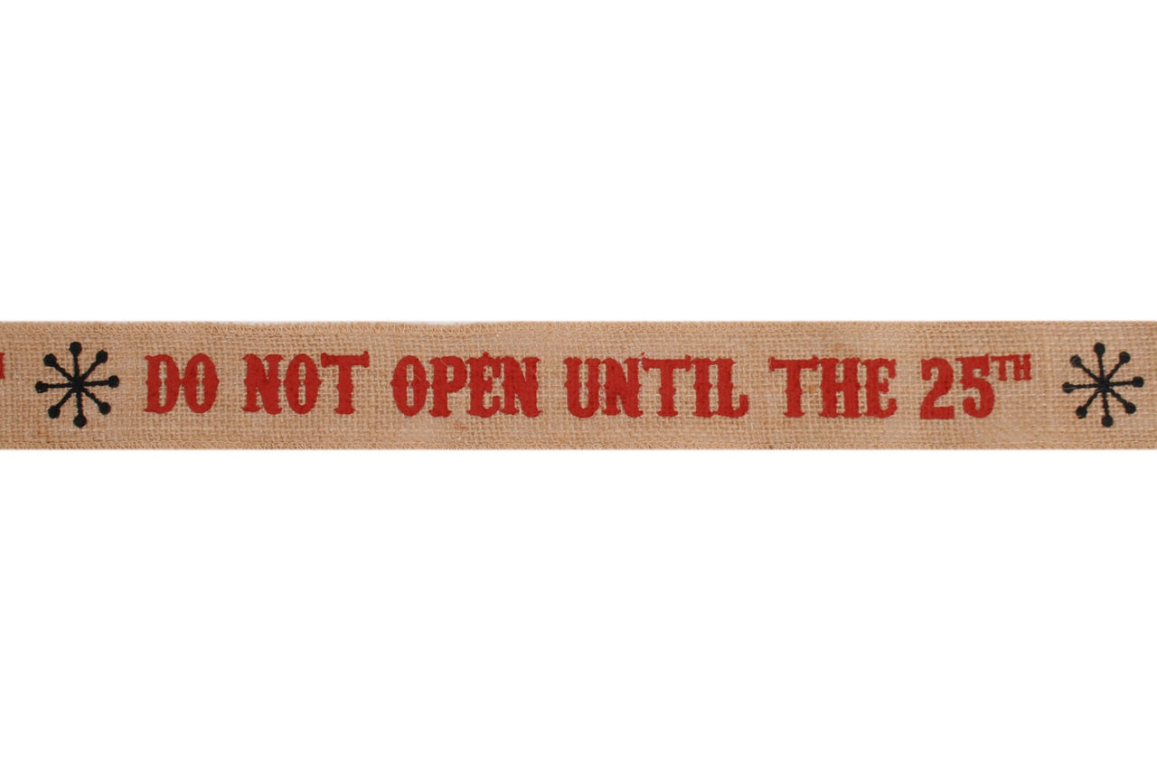 Until 25th december Jute Ribbon 3M - Image 2