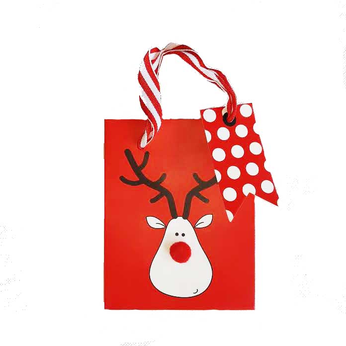 BAG SHOPPER REINDEER SELFIE