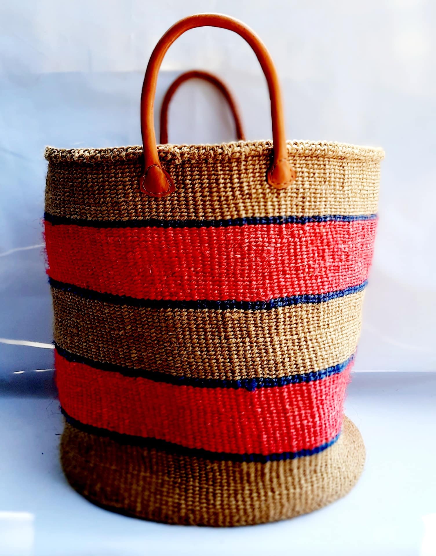 XL Sisal Baskets w/Handles - Image 3