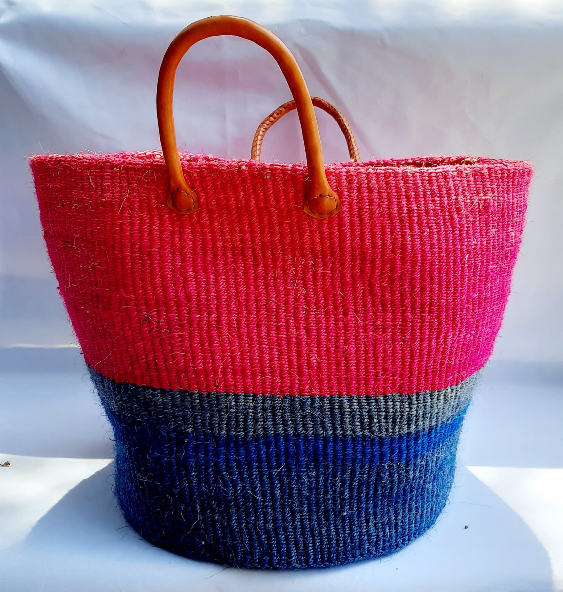 XL Sisal Baskets w/Handles - Image 2