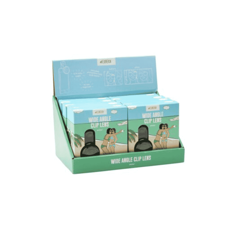 Eureka Wide Angle Camera Clip Lens & Display