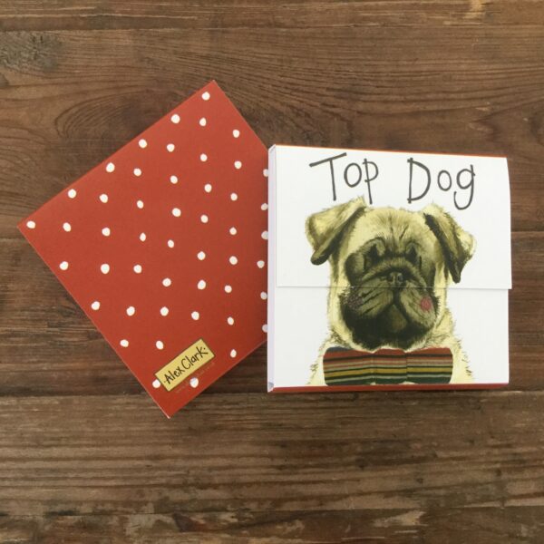 Mini Magnetic Notepad - Top Dog