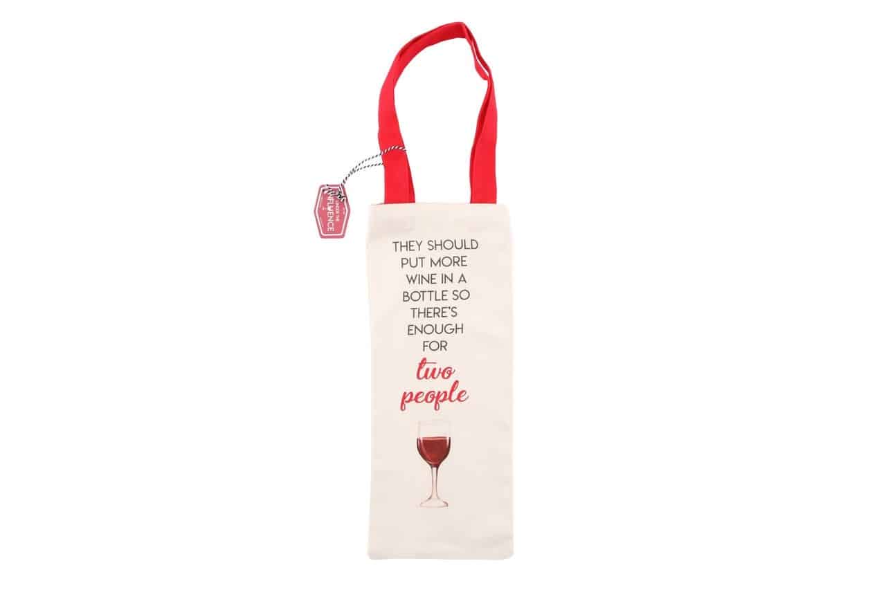 Wine For Two People Wine Bottle Bag