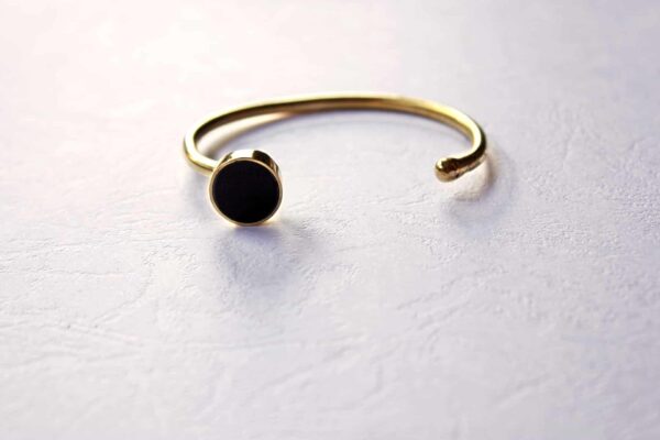 Bangle - Black Dot