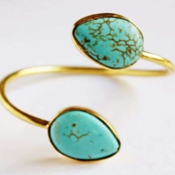 Bangle - Turquoise twist