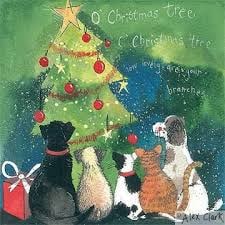 Charity Christmas Cards Medium - Christmas tree 2