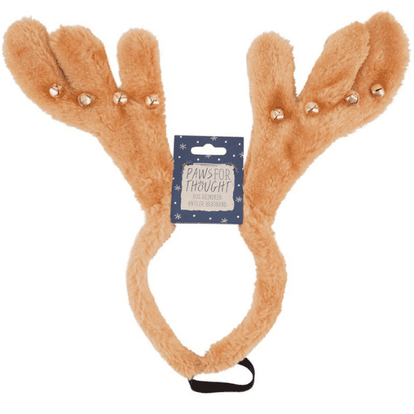 PFT Dog Reindeer Antler Headband