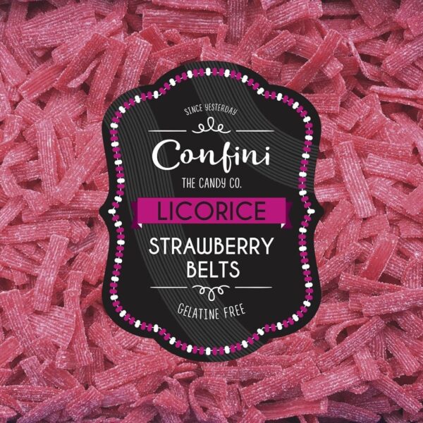 Pouch 170g - Strawberry Belts