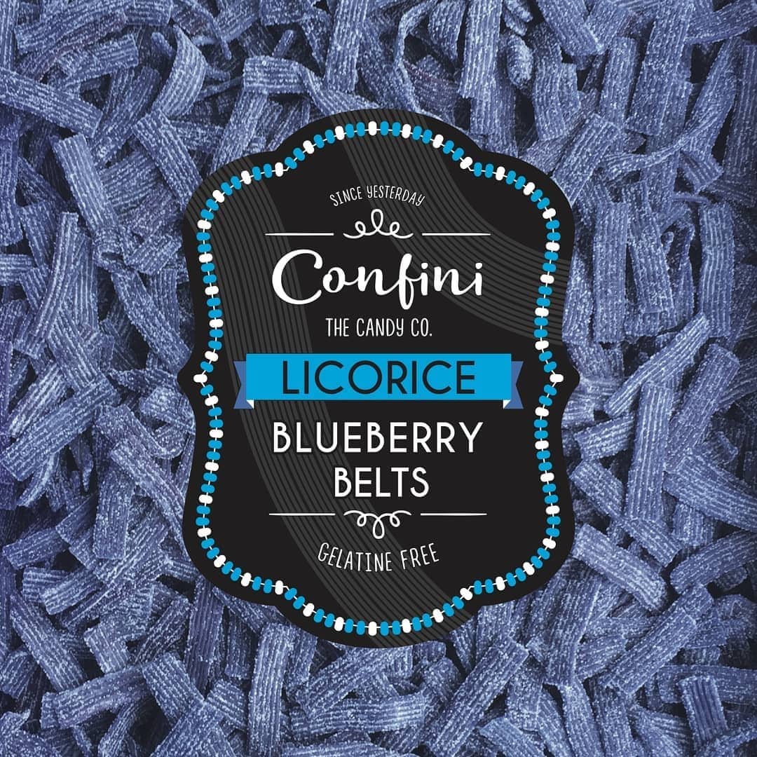Pouch 170g - Blueberry Belts