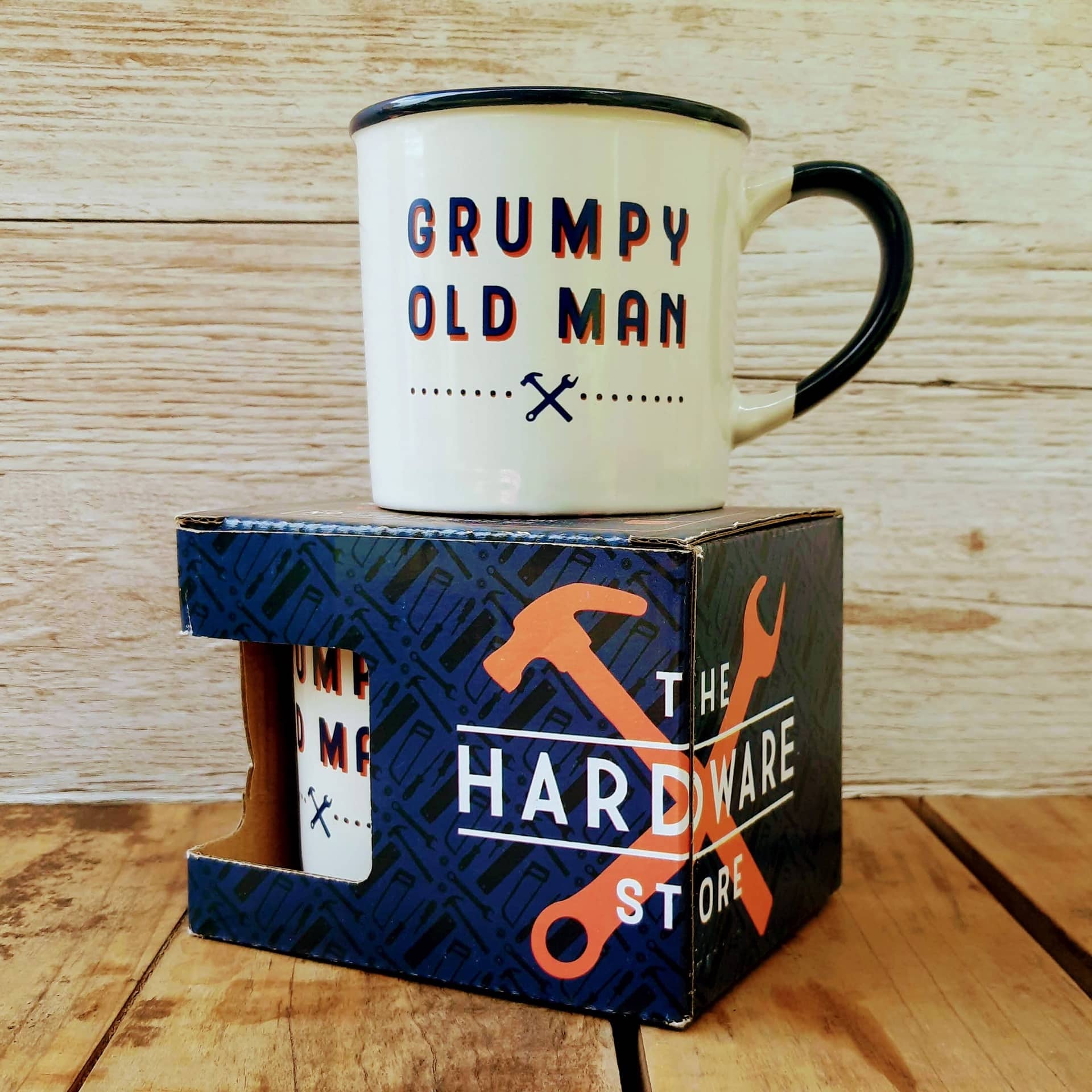 Grumpy Old Man Stoneware Mug - Image 2