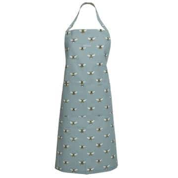 Adult Apron - Bees - Teal