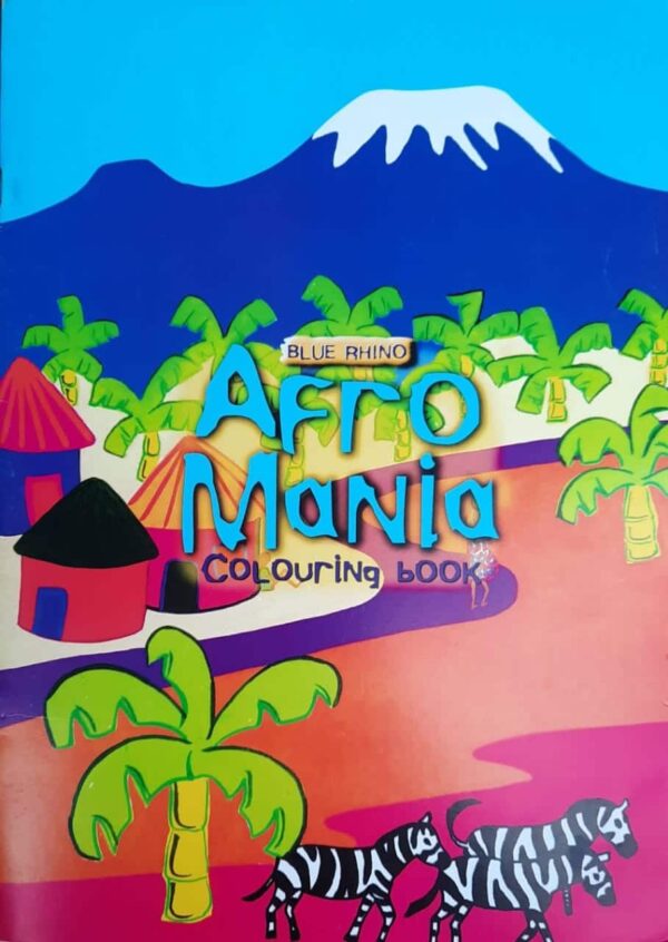Afromania coloring bk