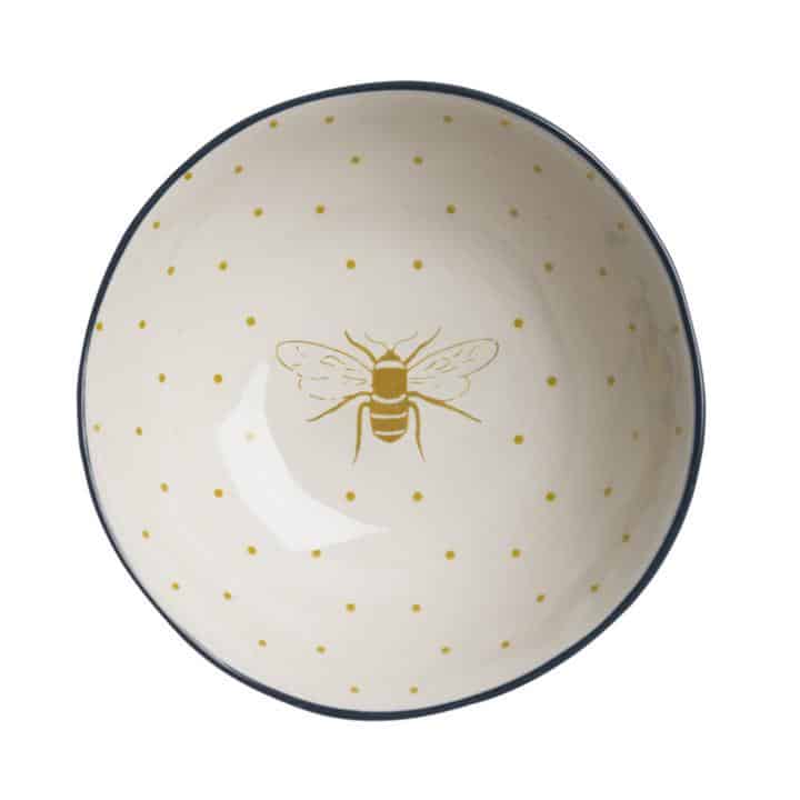 Stoneware Nibbles Bowl - Bees