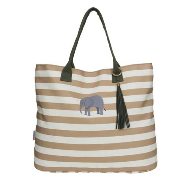 Canvas Tote Bag - Zsl - Elephant