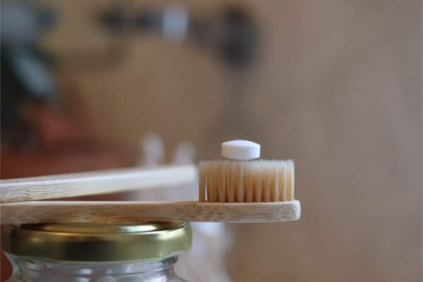 Jar toothpaste tabs - peppermint