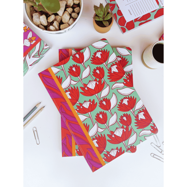 Notebook/ The queen protea