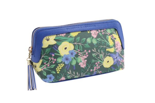 Painted & Pressed Make Up Bag Green