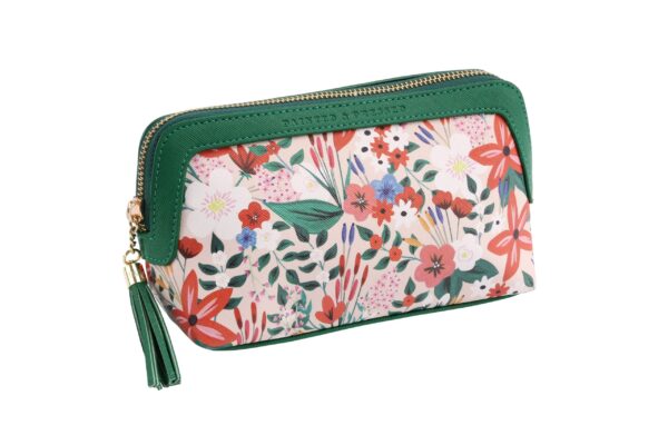 Painted & Pressed Make Up Bag Coral