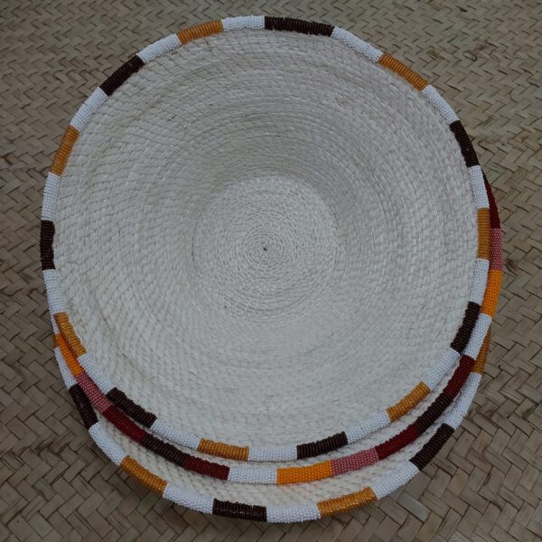 Sisal Beaded Bowl