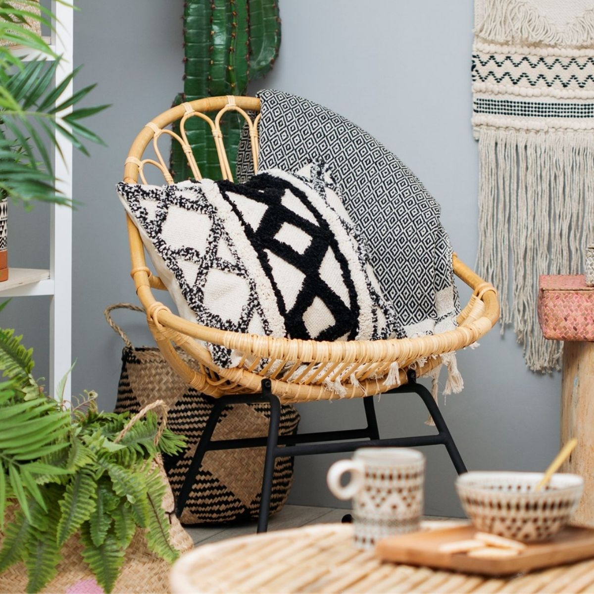 Scandi Boho Cushion