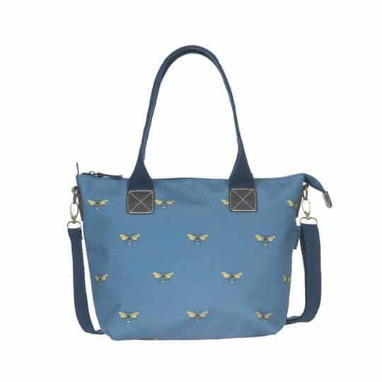 Oundle Bag - Polyester - Mini - Bees - Teal