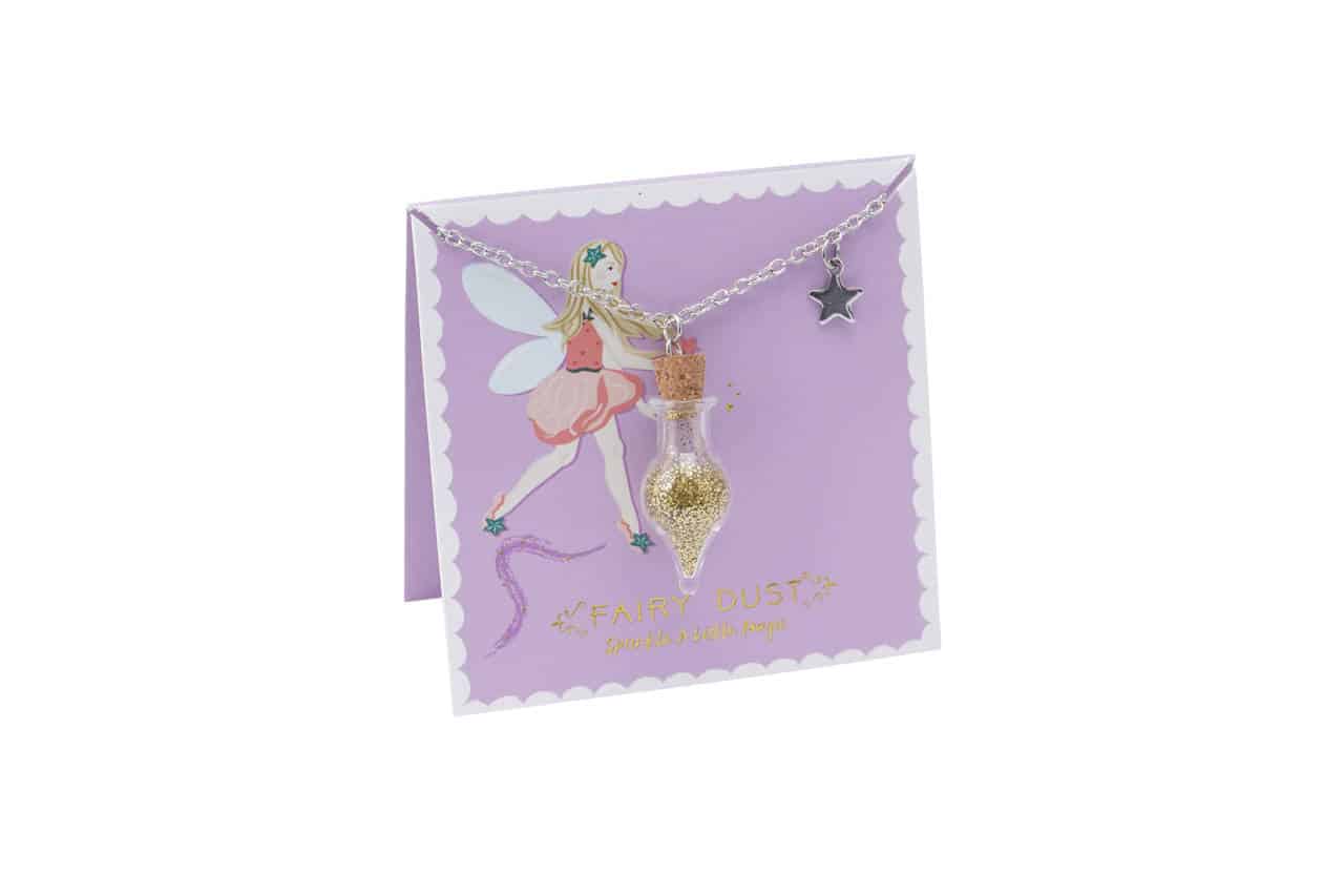 Once Upon A Time Gold Fairy Dust Necklace - Image 2